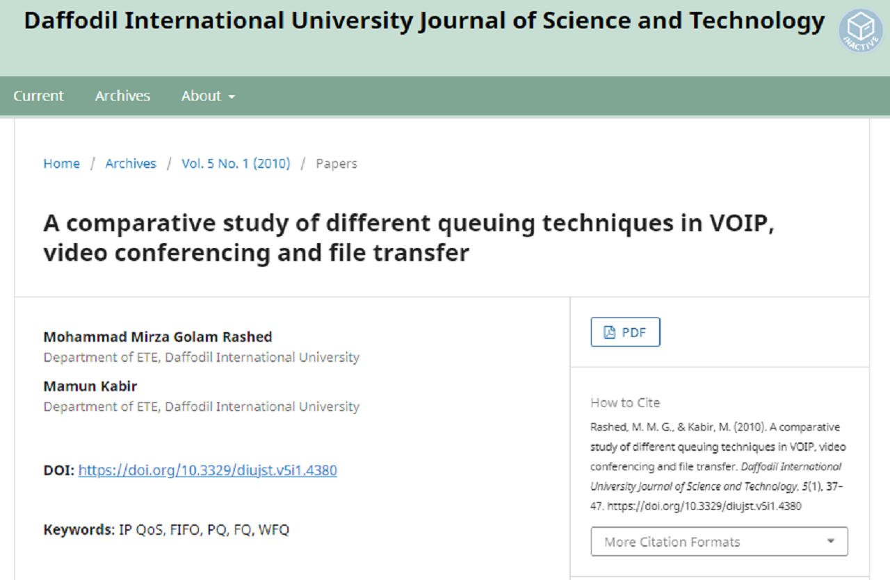 A comparative study of different queuing techniques in VOIP, video conferencing and file transfer